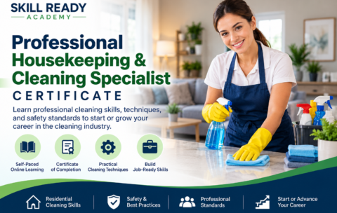 Professional Housekeeping & Cleaning Specialist Certificate