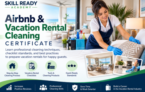 Airbnb & Vacation Rental Cleaning Certificate