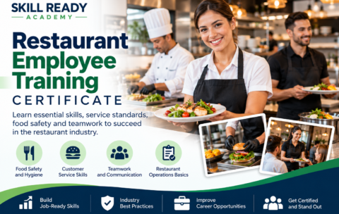 Restaurant Employee Training Certificate